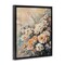 Stupell Industries Dreamy Rosy Florals Floater Framed Canvas Wall Art Design by Petal Prints Design
